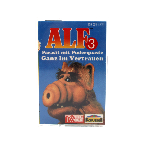 Alf Hörspielkassette Folge 3 - Parasit mit Puderquaste ganz im Vertrauen